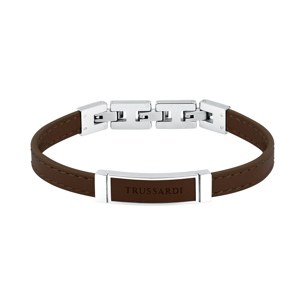 TRUSSARDI T-LEATHER MEN'S BRACELET TJAXZ06
