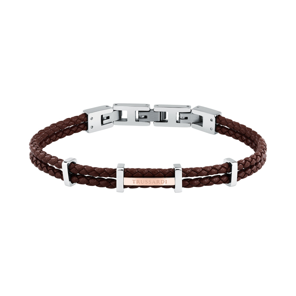 TRUSSARDI T-LEATHER TJAXZ12 Men's Bracelet