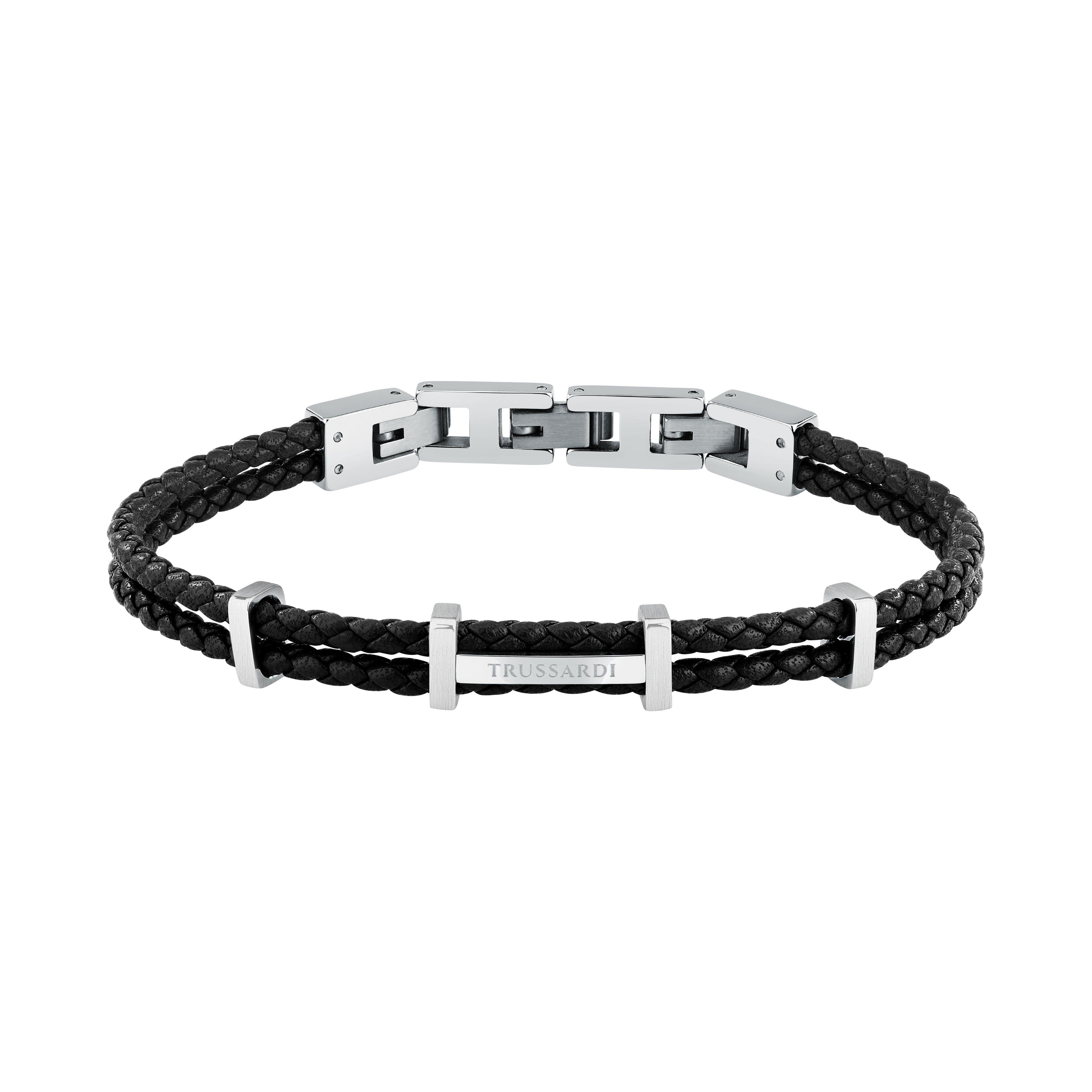 Trussardi T-Leather Men's Bracelet Tjaxz13 – Eldorado Jewels