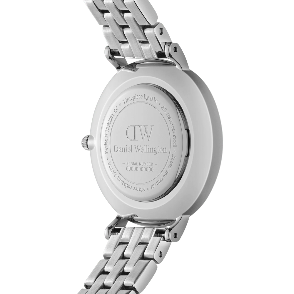 
                  
                    Daniel Wellington Petite Roman Numerals 5-Link Silver Watch
                  
                