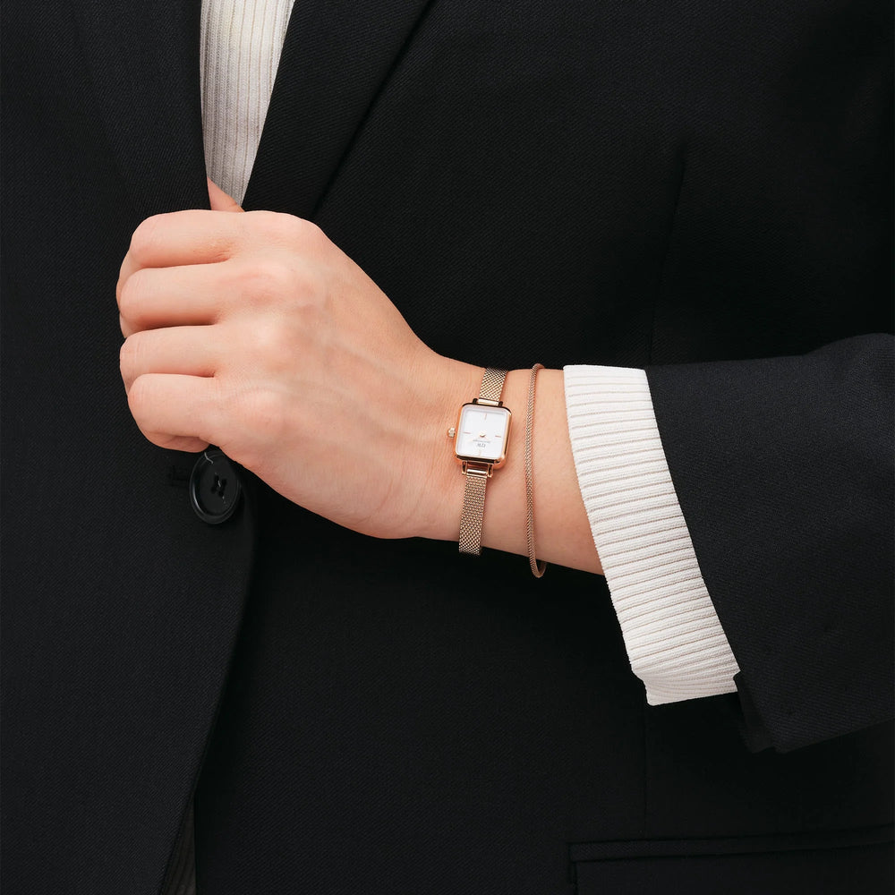 
                  
                    Daniel Wellington Women's Quadro Mini Melrose Watch
                  
                