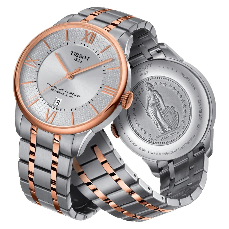 
                  
                    Tissot Chemin des Tourelles Helvetic Pride watch T099.407.22.038.01
                  
                