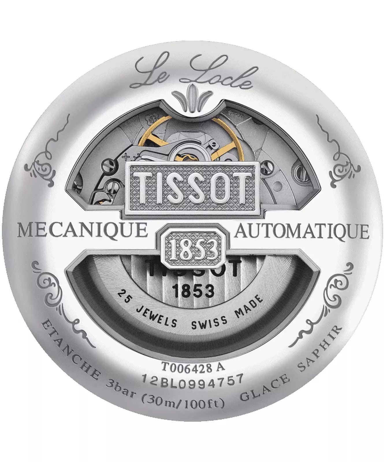 Tissot Le Locle Small Second Watch T006.428.22.038.01
