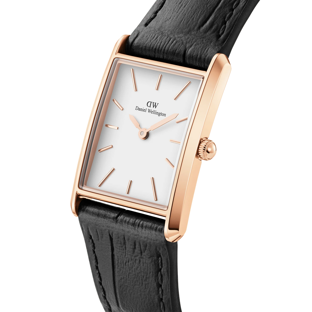 
                  
                    Daniel Wellington Bound Black Crocodile Rose Gold Watch DW00100698-DANIEL WELLINGTON-Eldorado Jewels
                  
                