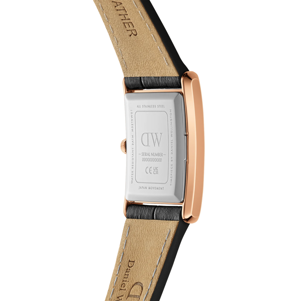 
                  
                    Daniel Wellington Bound Black Crocodile Rose Gold Watch DW00100698-DANIEL WELLINGTON-Eldorado Jewels
                  
                